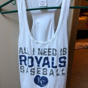 KC royals tank top